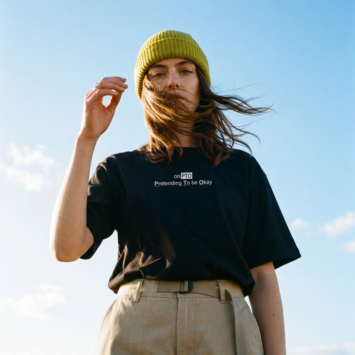 on PTO - Pretending To be Okay Tee