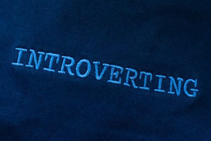 Introverting Embroidered Tee