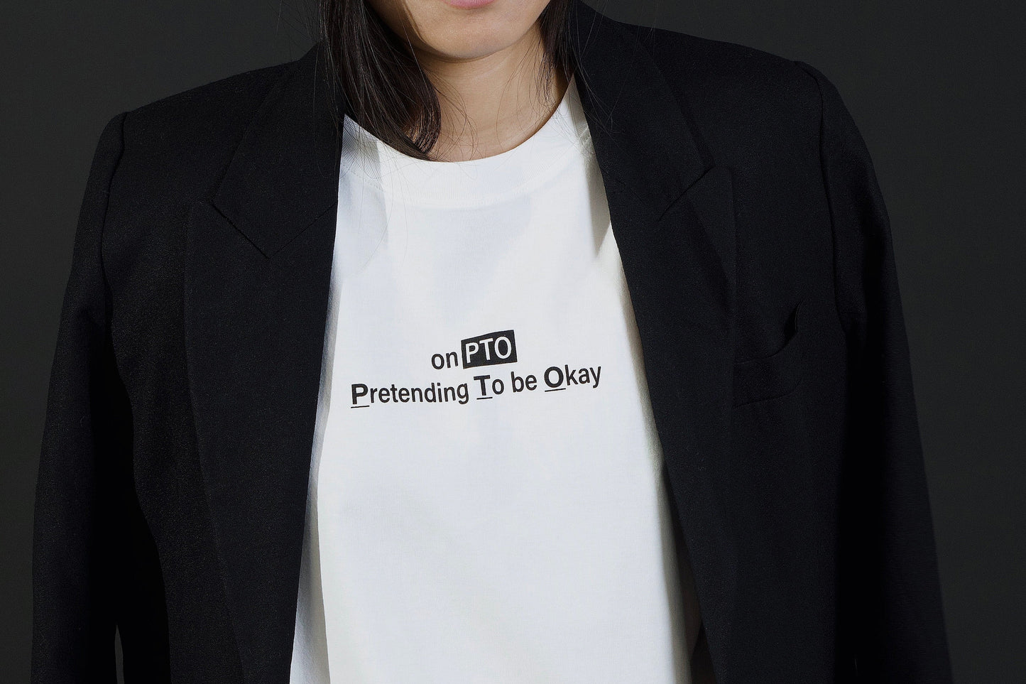 on PTO - Pretending To be Okay Tee