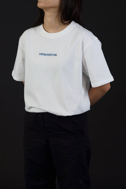 Introverting Embroidered Tee